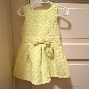 Cat & Jack Sunny Yellow Formal Dress- 18 months